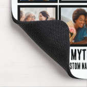 Aangepast opa de man mythe legende 8 Foto Collage Muismat (Hoek)