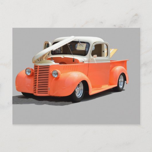 Aangepast ophaalwagen van 1939 briefkaart (Voorkant)