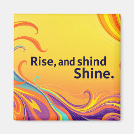 Aangepast Opkomst Stralende Quote Magneet