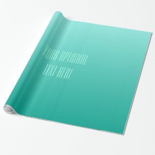 Aangepast opmaakpapier voor Emerald Gradient Cadeaupapier