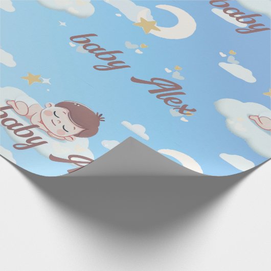 Aangepast oppakpapier cadeaupapier (Hoek)