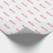 Aangepast oppakpapier cadeaupapier (Hoek)