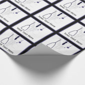 Aangepast oppakpapier voor artsen met lakbekleding cadeaupapier (Hoek)