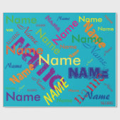 Aangepast opvulpapier toevoegen cadeaupapier (Vlak)