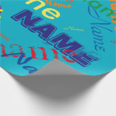 Aangepast opvulpapier toevoegen cadeaupapier (Hoek)