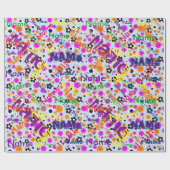 Aangepast opvulpapier toevoegen cadeaupapier (Vlak)