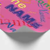 Aangepast opvulpapier toevoegen cadeaupapier (Hoek)