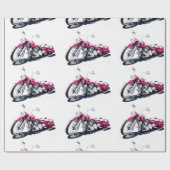 Aangepast opvulpapier voor motorfietsen cadeaupapier (Vlak)