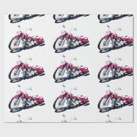 Aangepast opvulpapier voor motorfietsen cadeaupapier (Vlak)