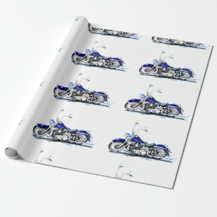 Aangepast opvulpapier voor motorfietsen cadeaupapier