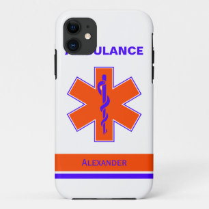 Aangepast Oranje en blauw levensbegin Case-Mate iPhone Case
