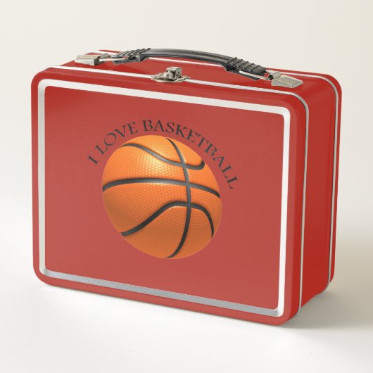 Aangepast oranje en zwart leder basketbal (Voorkant)