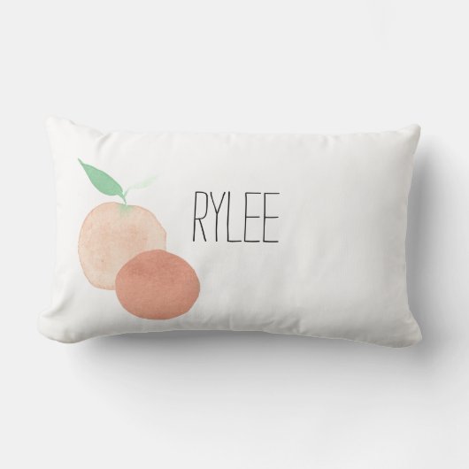 Aangepast Oranje Sierkussen Kussen (Voorkant)