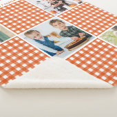 Aangepast Oranje speldenbeschermplaat 5 Foto-colla Sherpa Deken (3/4)