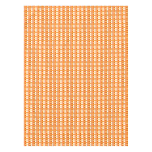 Aangepast Oranje tafelkledij Tafelkleed (Voorkant)