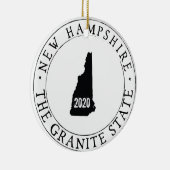 Aangepast Ornament New Hampshire (Rechts)