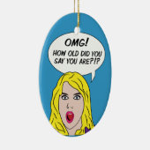 aangepast ornament RETRO COMICS (Rechts)