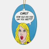 aangepast ornament RETRO COMICS (Links)