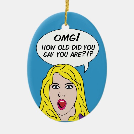 aangepast ornament RETRO COMICS (Voorkant)