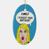 aangepast ornament RETRO COMICS (Rechts)