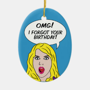 aangepast ornament RETRO COMICS