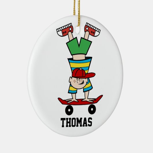 Aangepast Ornament skateboard (Rechts)