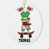 Aangepast Ornament skateboard (Links)