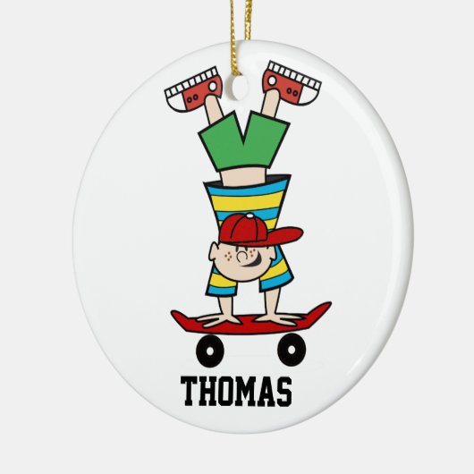 Aangepast Ornament skateboard (Links)