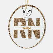 Aangepast Ornament van leopard R N (Links)