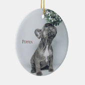 Aangepast Ornament van Puppy Dog Pet Photo Ceramic (Rechts)