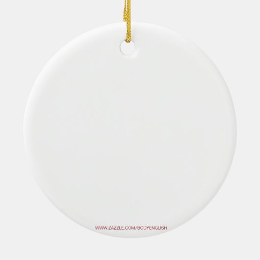 Aangepast Ornament van Puppy Dog Pet Photo Ceramic (Achterkant)