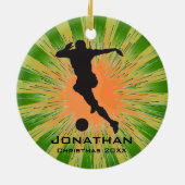 Aangepast Ornament Voetbal (Achterkant)