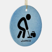 Aangepast Ornament voor Curling (Rechts)