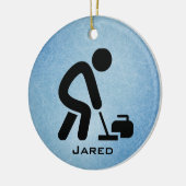 Aangepast Ornament voor Curling (Links)