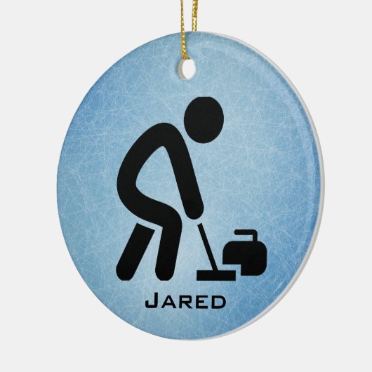 Aangepast Ornament voor Curling (Links)