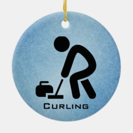 Aangepast Ornament voor Curling
