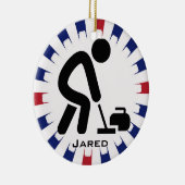 Aangepast Ornament voor Curling (Rechts)