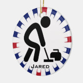 Aangepast Ornament voor Curling (Links)