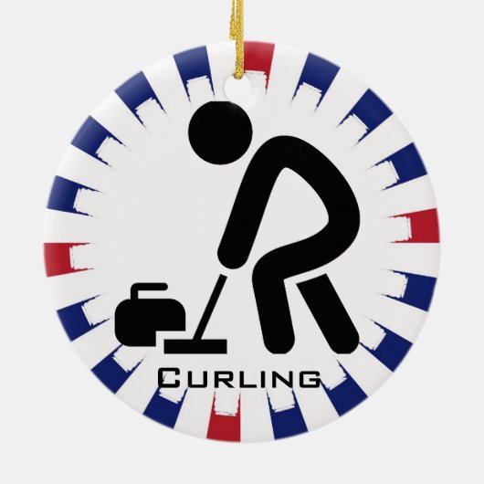 Aangepast Ornament voor Curling (Achterkant)