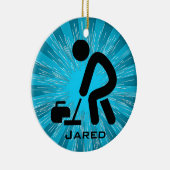 Aangepast Ornament voor Curling (Rechts)