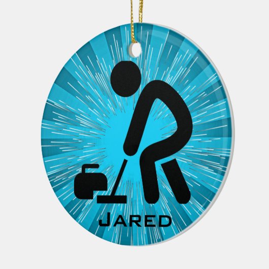 Aangepast Ornament voor Curling (Links)