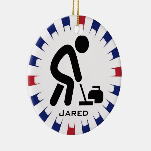 Aangepast Ornament voor Curling (Rechts)