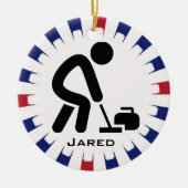 Aangepast Ornament voor Curling (Voorkant)
