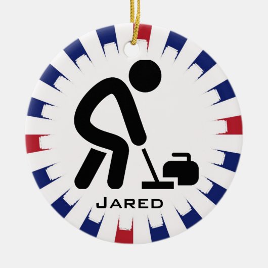 Aangepast Ornament voor Curling (Voorkant)