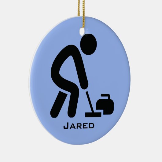 Aangepast Ornament voor Curling (Rechts)