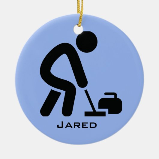 Aangepast Ornament voor Curling (Voorkant)