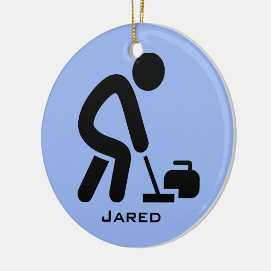 Aangepast Ornament voor Curling (Links)