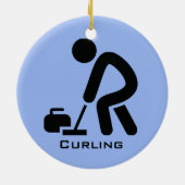 Aangepast Ornament voor Curling (Achterkant)