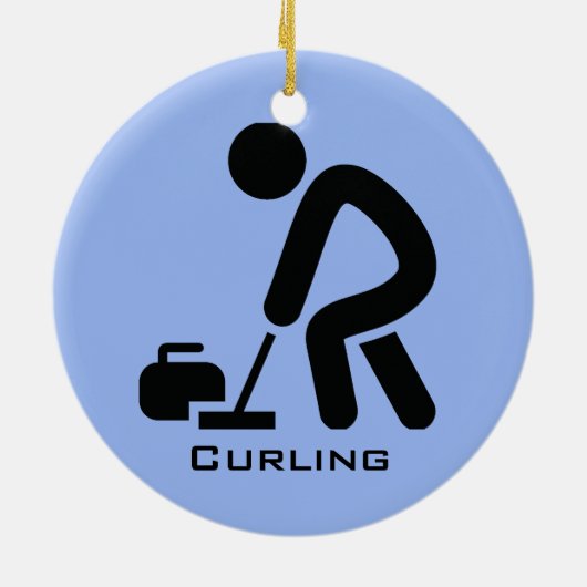 Aangepast Ornament voor Curling (Achterkant)