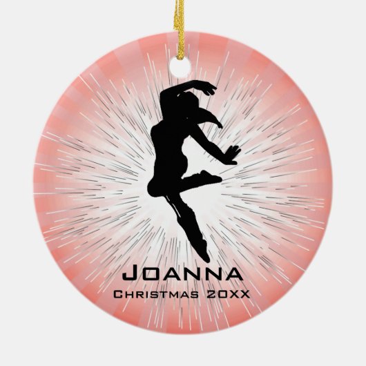 Aangepast Ornament voor dansen (Achterkant)